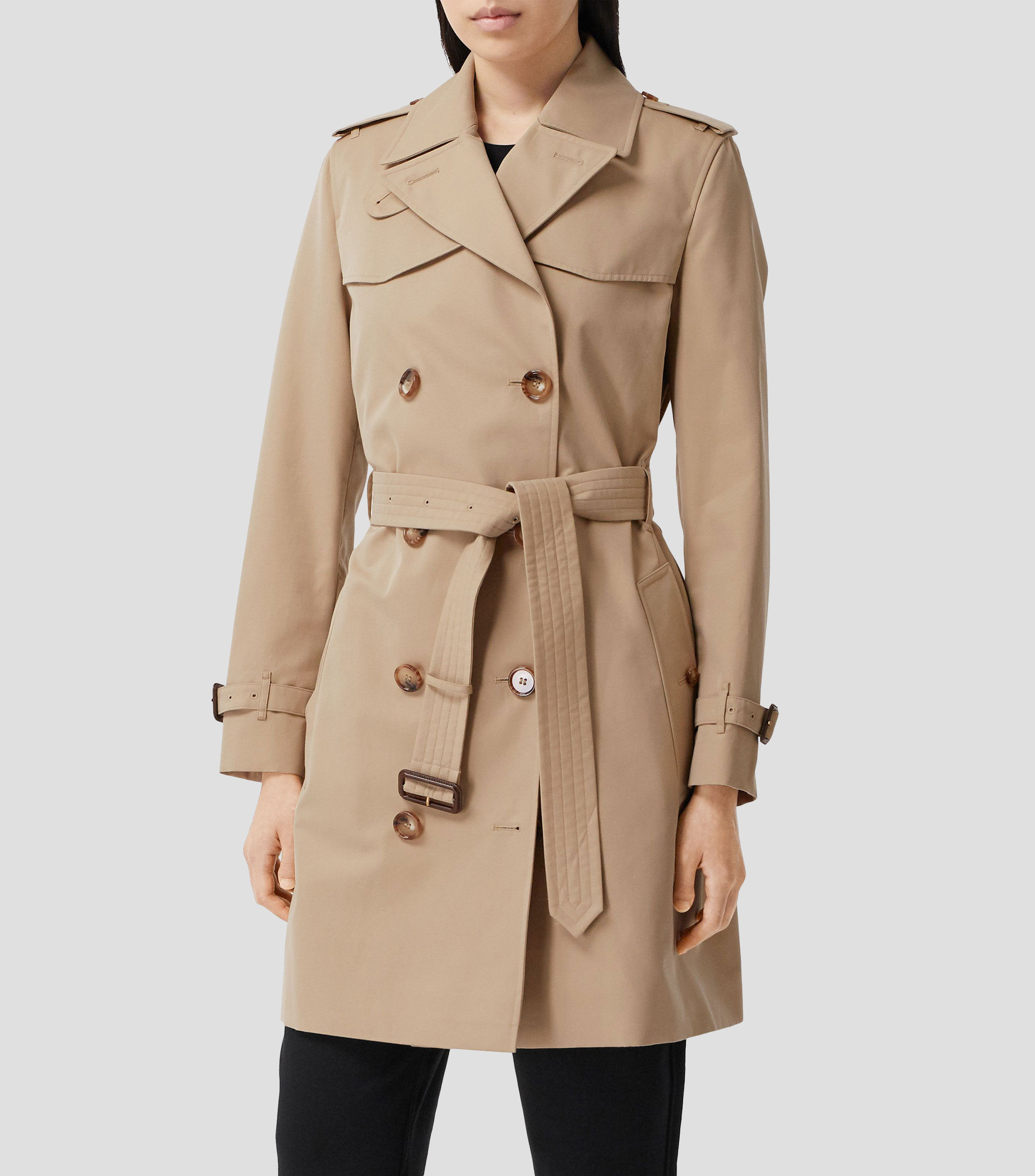 Burberry gabardina mujer sale